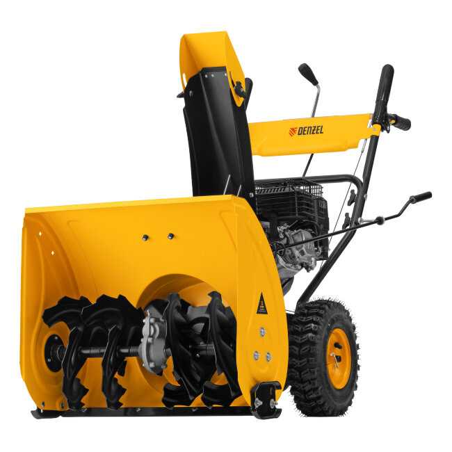 Бензиновая снегоуборочная машина SBM 610, 212 cc, ручной старт, фара Denzel в Нижнем Новгороде