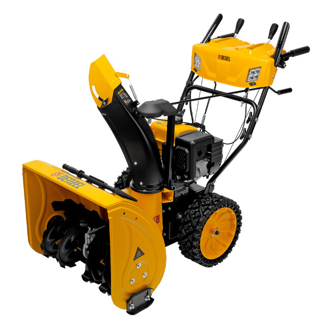 Бензиновая снегоуборочная машина SBM 610S PRO, 212 cc, электростартер, фара, обогрев Denzel в Нижнем Новгороде