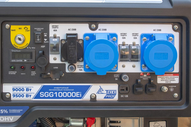 Бензогенератор инверторный SGG 10000Ei с блоком АВР в Нижнем Новгороде