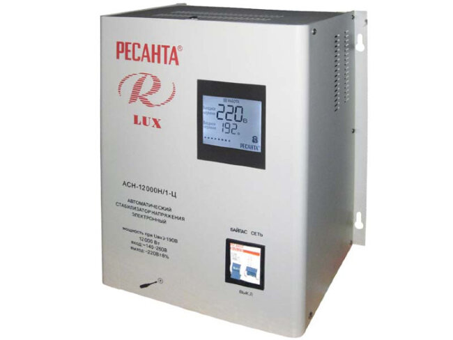 Стабилизатор напряжения серии LUX РЕСАНТА АСН-12000Н/1-Ц в Нижнем Новгороде