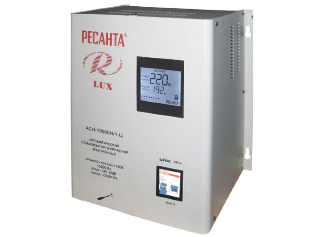 Стабилизатор напряжения серии LUX РЕСАНТА АСН-10000Н/1-Ц в Нижнем Новгороде