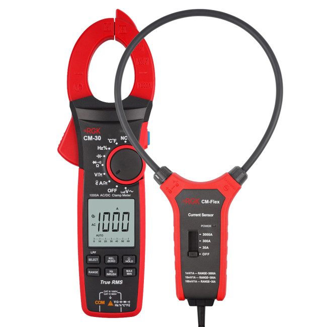 Токоизмерительные клещи RGK CM-30 + Токовый датчик RGK CM-Flex в Нижнем Новгороде