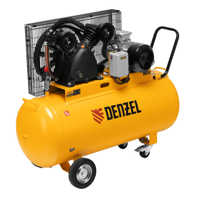 Компрессор воздушный рем. привод BCV 4000-T/200, 4,0 кВт, 200 литров, 690 л/мин Denzel в Нижнем Новгороде