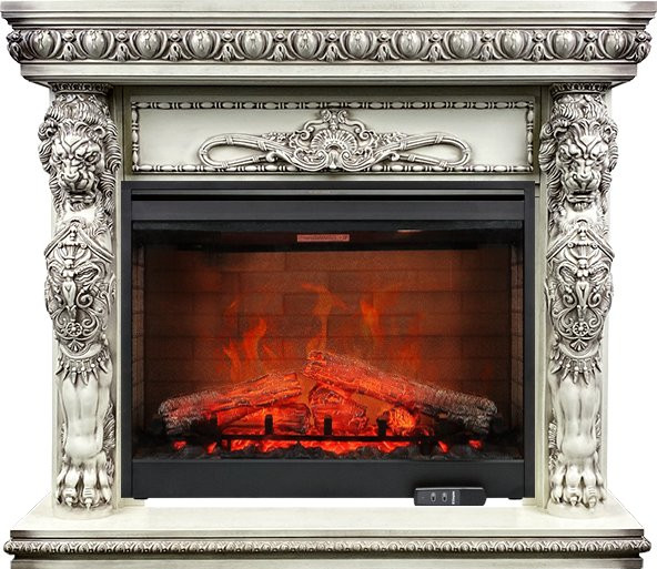 Каминокомплект Windsor - Слоновая кость с патиной с очагом Symphony 30'' DF3020-EU в Нижнем Новгороде