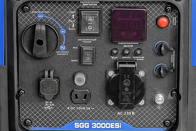 Бензогенератор инверторный SGG 3000ESi (Запуск с кнопки) в Нижнем Новгороде