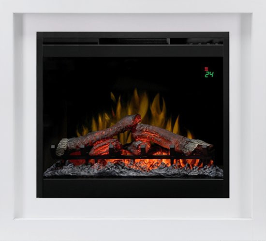 Каминокомплект Bronx - Белый с очагом Symphony 26'' DF2624L-INT в Нижнем Новгороде