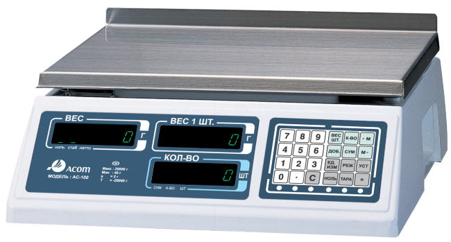 Весы Acom AC-100-20 RS232C в Нижнем Новгороде