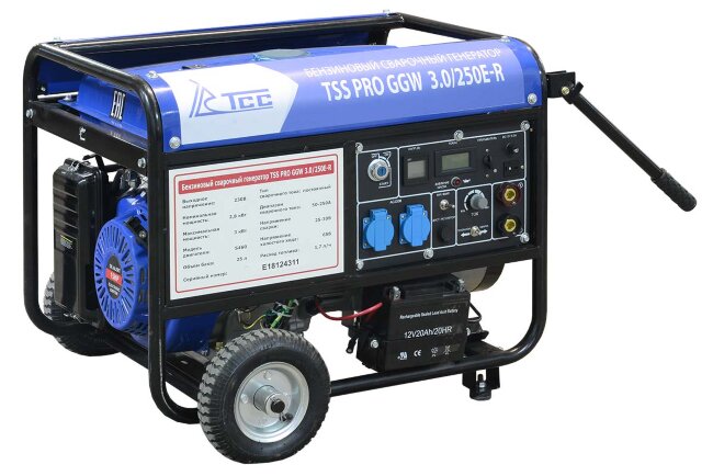 Бензиновый сварочный генератор TSS PRO GGW 3.0/250E-R в Нижнем Новгороде
