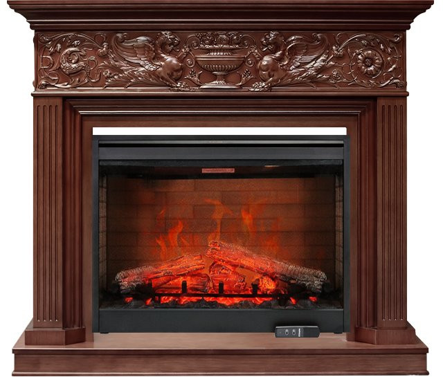 Каминокомплект Palace - Темный дуб с очагом Symphony 30'' DF3020-EU в Нижнем Новгороде
