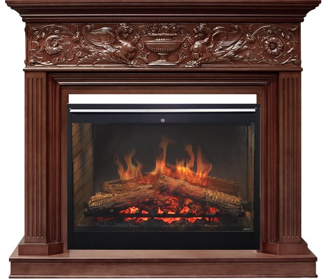Каминокомплект Palace - Темный дуб с очагом Symphony 30'' DF3020-INT в Нижнем Новгороде