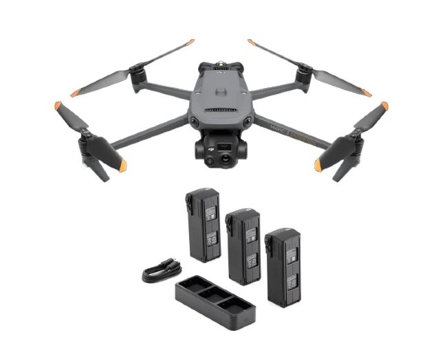 Квадрокоптер DJI Mavic 3 Thermal (Universal Edition) + Комплект аккумуляторов DJI Mavic 3 Enterprise Series Battery Kit в Нижнем Новгороде