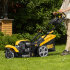 Бензиновая газонокосилка GLT-460SP-T, Trike 149 см3, 46 см, привод, панель, 60л Denzel  в Нижнем Новгороде