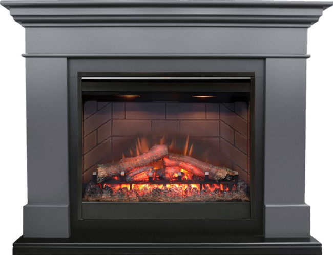 Каминокомплект California Graphite Gray - Серый графит с очагом Symphony 26'' DF2608-INT в Нижнем Новгороде