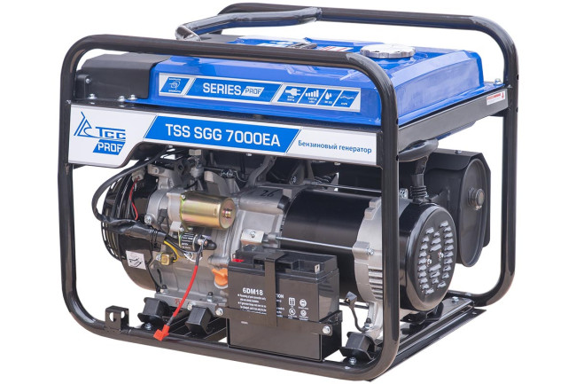 Бензиновый генератор 7 кВт с АВР TSS SGG 7000E3A в Нижнем Новгороде