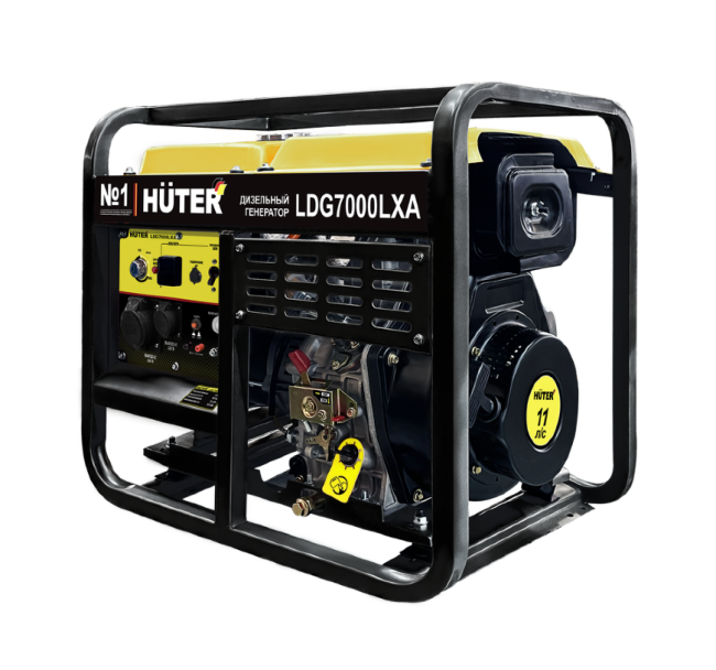 Электрогенератор дизельный LDG 7000LXА Huter в Нижнем Новгороде