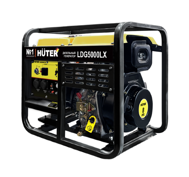 Электрогенератор дизельный LDG 5000LX Huter в Нижнем Новгороде