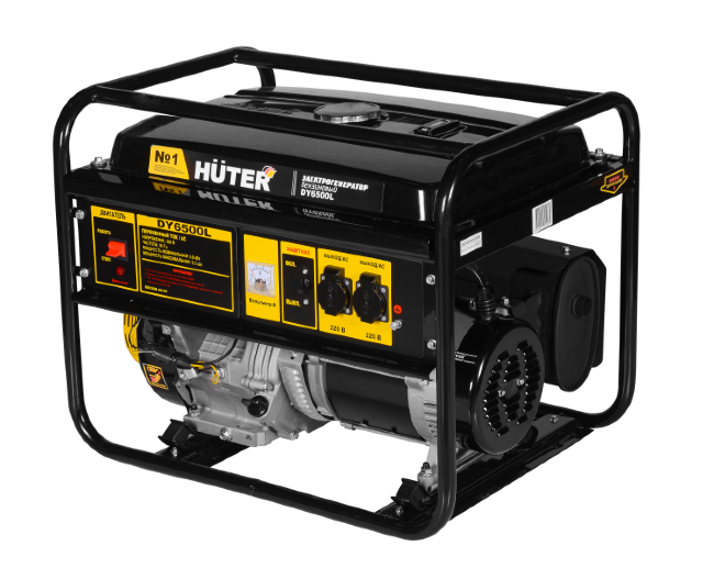 Портативный бензогенератор HUTER DY6500L в Нижнем Новгороде
