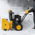 Бензиновая снегоуборочная машина SBL 711D PRO, 302cc, эл.старт, фара, обогрев, блок. дифф. Denzel в Нижнем Новгороде