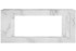 Каминокомплект Line 42 SFT White Marble (Разборный) - Белый мрамор с очагом Vision 42 LED в Нижнем Новгороде