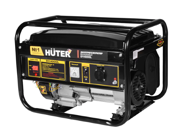 Портативный бензогенератор HUTER DY4000L в Нижнем Новгороде