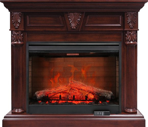Каминокомплект Sheffield - Темная вишня с очагом Symphony 30'' DF3020-EU в Нижнем Новгороде