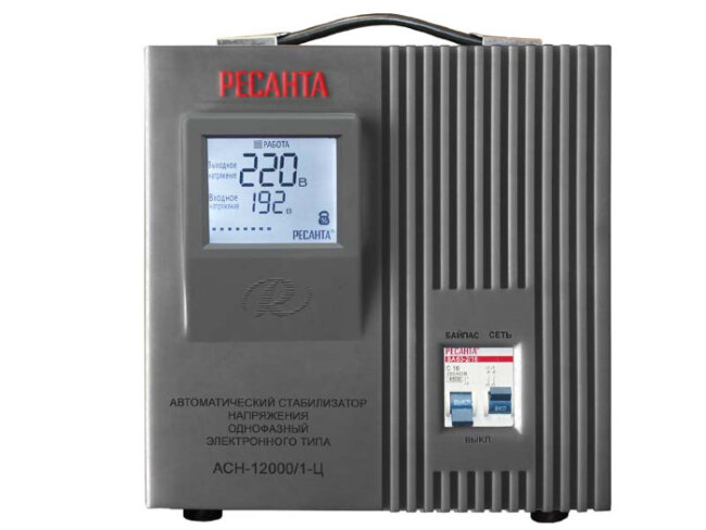 Стабилизатор напряжения РЕСАНТА АСН-12000/1-Ц в Нижнем Новгороде