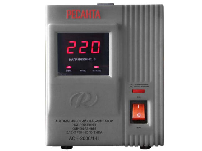 Стабилизатор напряжения РЕСАНТА АСН-2000/1-Ц в Нижнем Новгороде